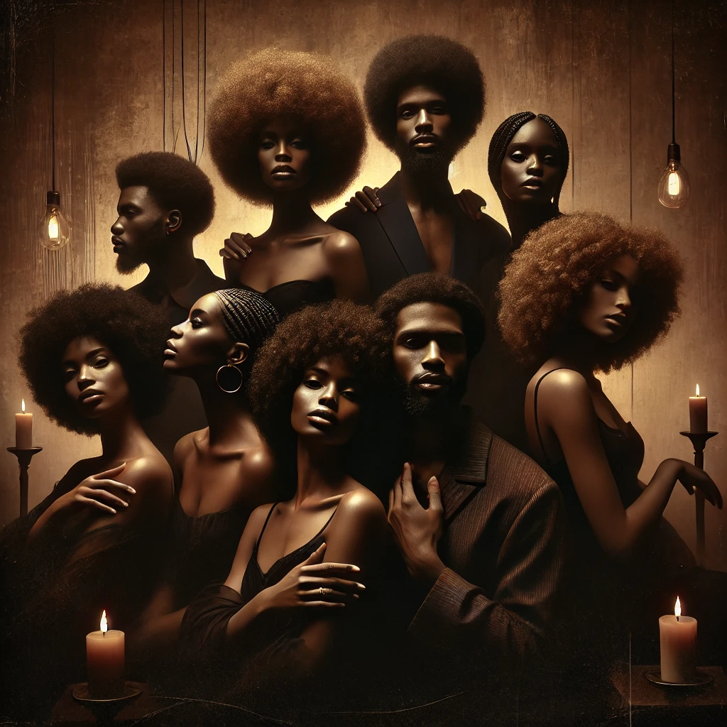 Artistic group photo